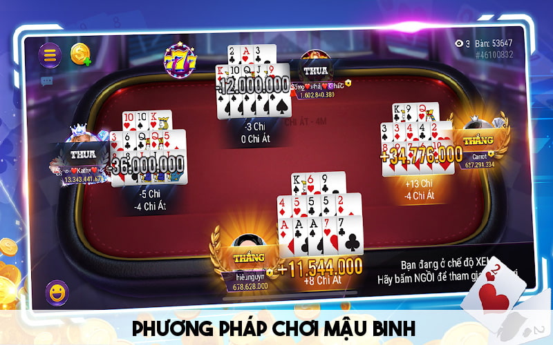 Phương pháp chơi mậu binh thắng lớn không nên bỏ qua 